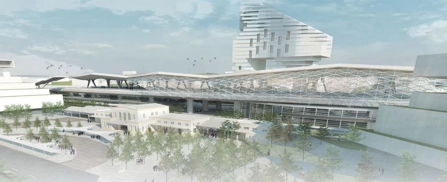 由交通部鐵道局所規劃的嘉義市區鐵路高架化計畫，將打造全新的嘉義車站，規劃為 2 座島式月台、1 座側式月台及 5 股道的高架車站。以「城之森：森林」與「都市廣場」為主題整合大街廓，將在地特色如山稜線、雲海、林相，轉化為建築天際線、菱形玻璃帷幕與都市森林公園，展現阿里山壯闊景觀。同時保留原火車站建築（市定古蹟），預計最快 2029 年通車。