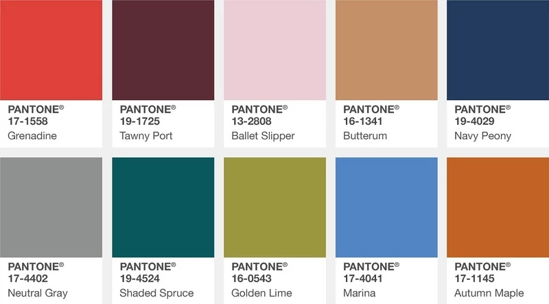 迎接優雅秋日時節！從 Pantone 下半年的色彩趨勢找指彩靈感