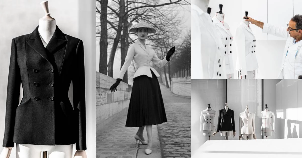 世界第一件顯瘦外套是「它」?Dior經典Bar Jacket誕生73年,用剪裁征服女人的心
