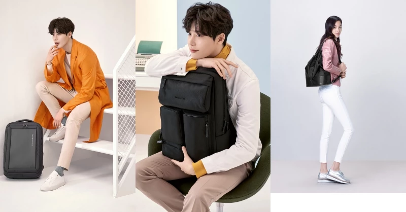 號稱帥哥收集器的Samsonite RED又有新歡 《W－兩個世界》李鍾碩成為最新代言人