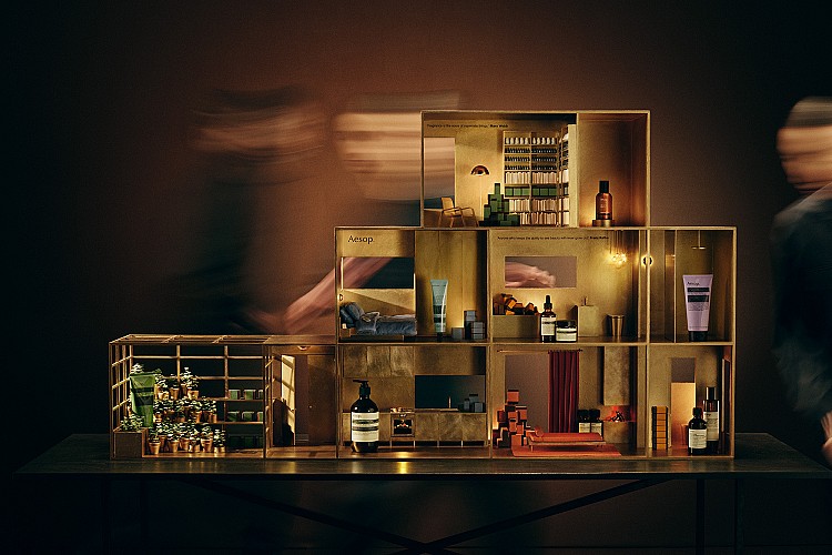 Aesop 倒數月曆「寓香之所」設計有巧思
