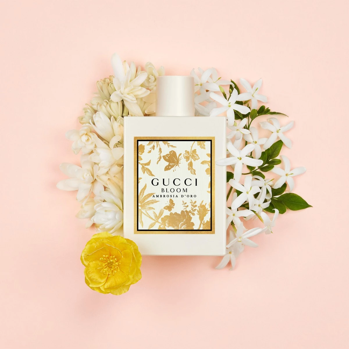 Gucci 花悅金燦女性淡香精,50ml,NTD4,800;100ml,NTD6,500