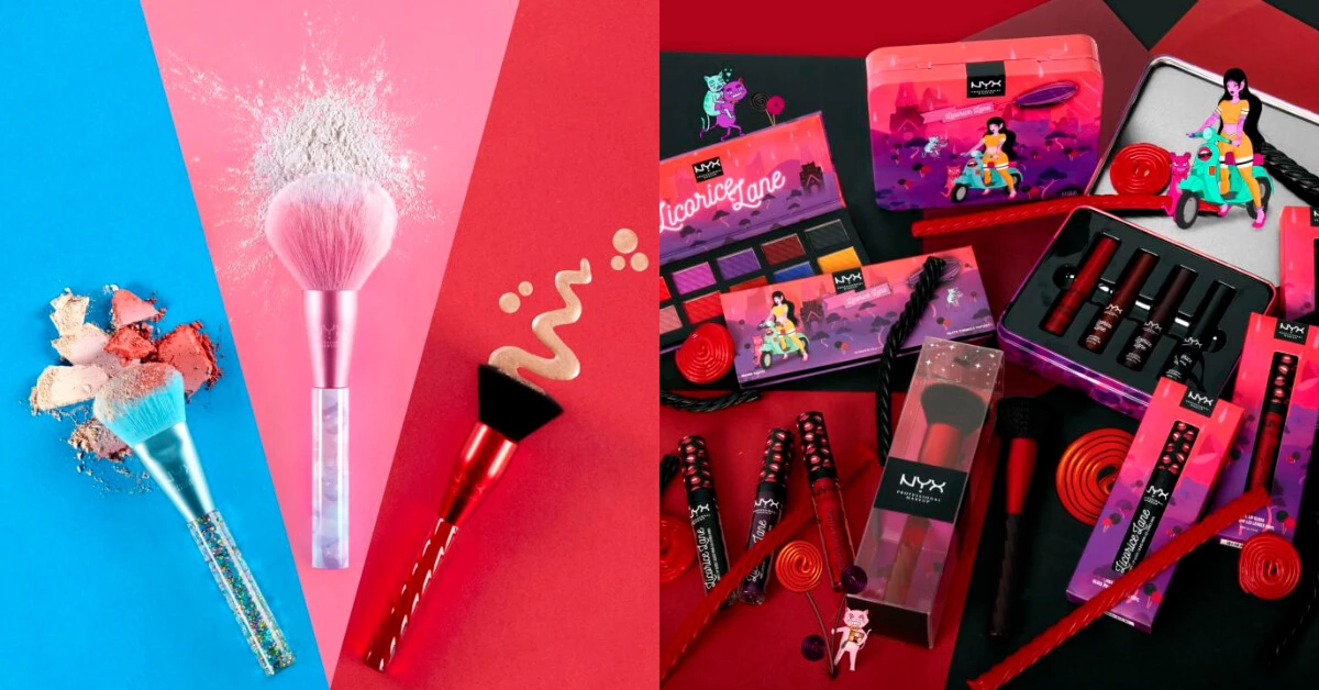 NYX聖誕快閃店回來啦!SOGO獨家限定,彩妝一把抓讓你擁有最潮的派對妝
