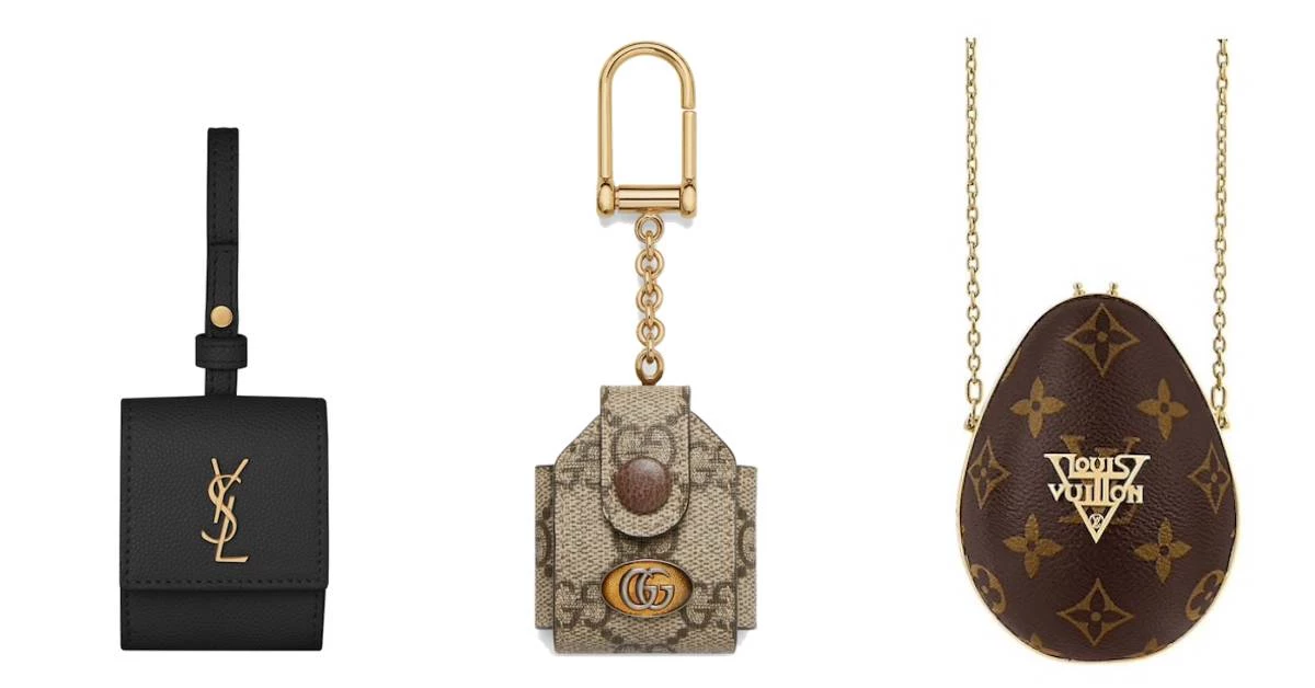 精品加入AirPods保護套殊死戰!LV、Burberry、Gucci...不只當吊飾還要展現品味