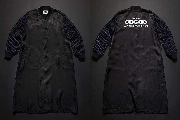 GD x CDG 聯名系列工作長大衣