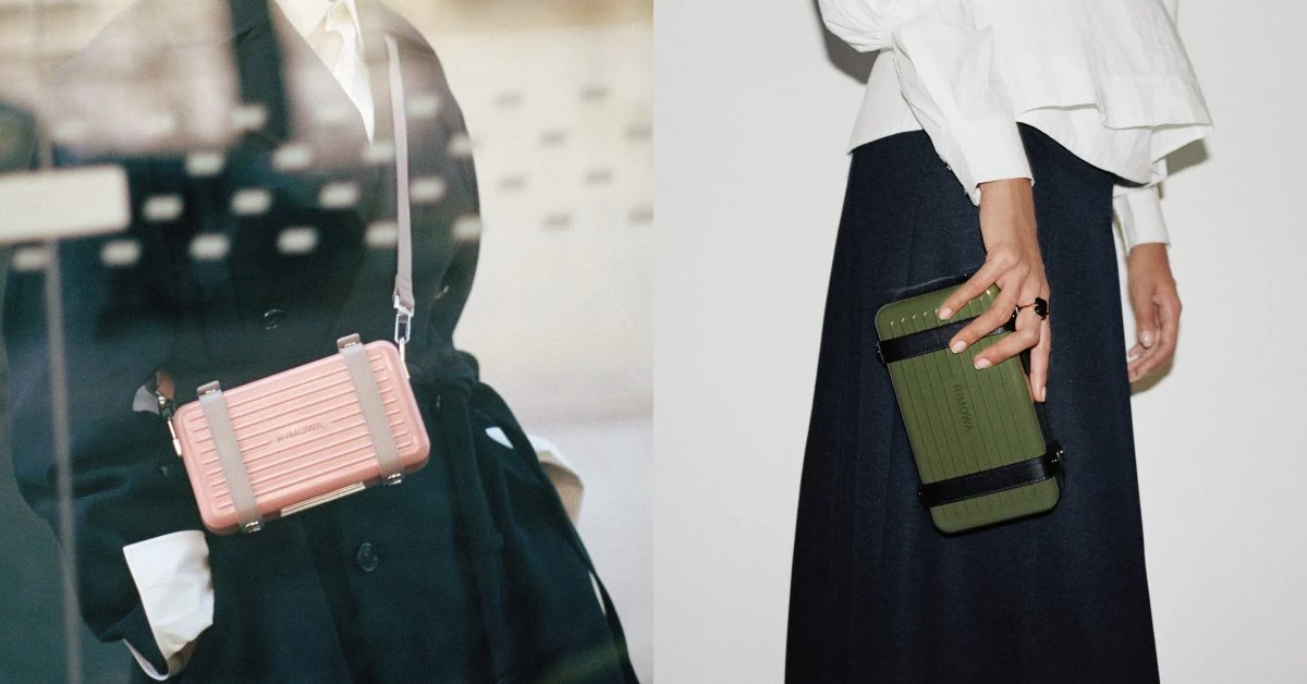 Rimowa行李箱推出”迷你包“!櫻花粉、草綠色...登台搶購中
