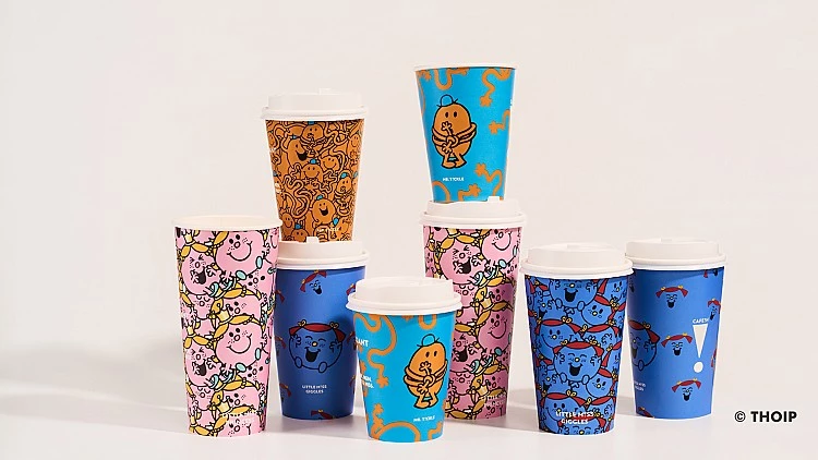 CAFE!N這波年末聯名把英國經典童書《奇先生妙小姐》直接搬進日常咖啡場景