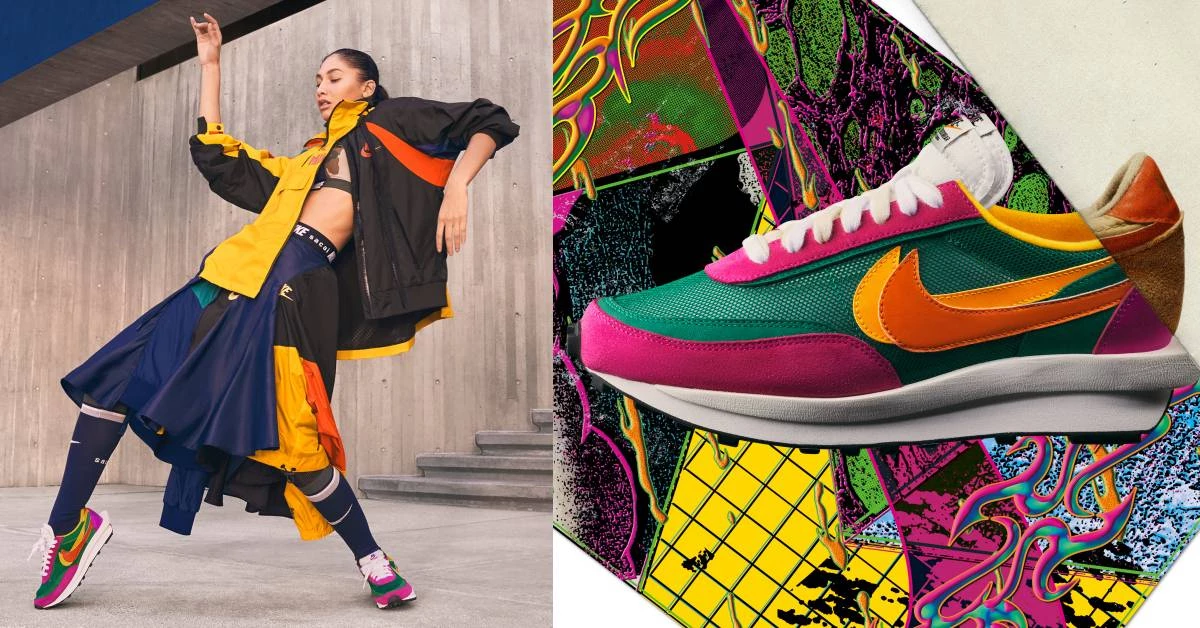 Nike最保值鞋款上市!與Sacai合作設計的撞色、拼接超可愛!