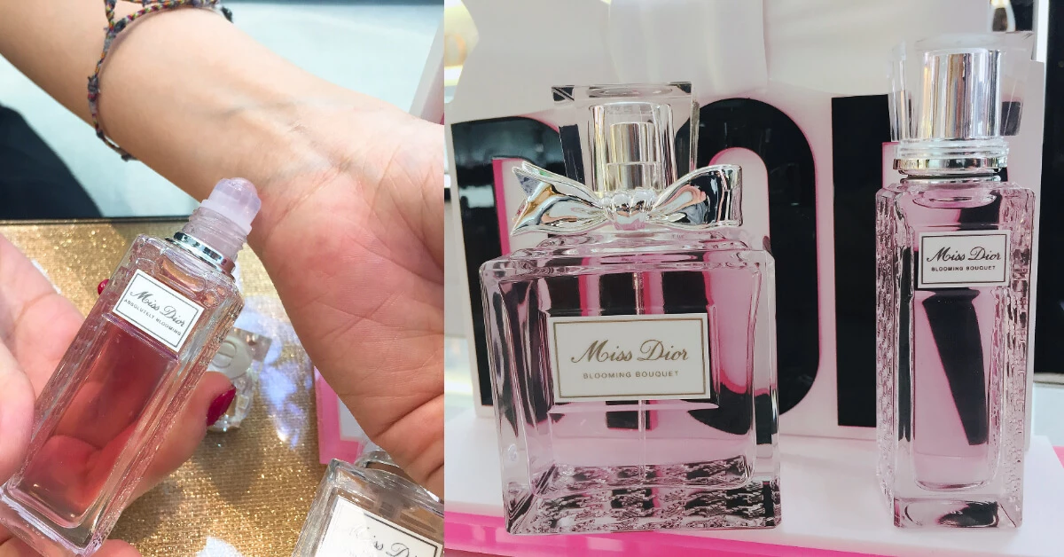 重新演繹Miss Dior 嵌上千鳥格紋更有個性,推出滾珠隨身瓶,隨時展現浪漫女人味