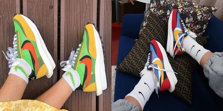 Nike聯名Sacai木屐鞋底、撞色設計!可愛到在網上漲價4倍?怎麼一回事?
