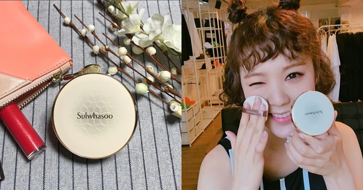連2NE1的Dara都愛用!韓妞讚爆的雪花秀第四代氣墊粉餅加上氣墊亮采霜,超美光潤肌hen可以!