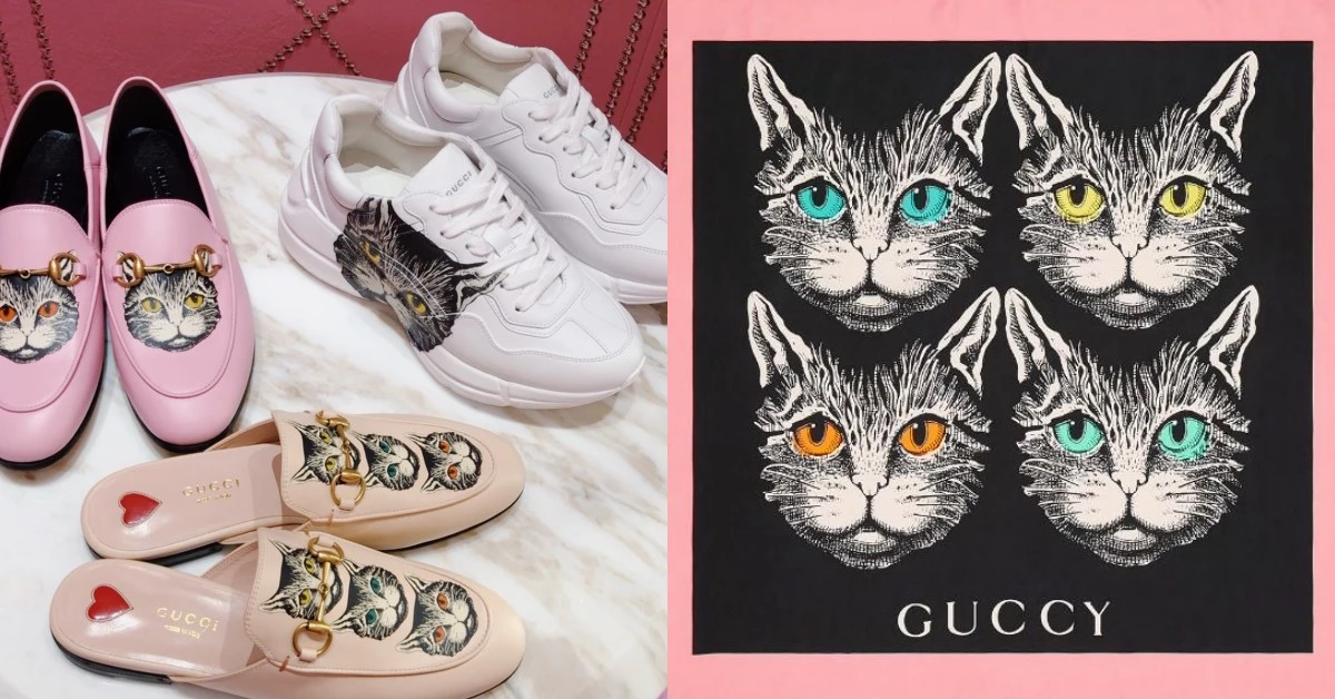 Gucci鞋款全是貓主子!貓咪圖案老爹鞋、小皮鞋完全征服奴才的心