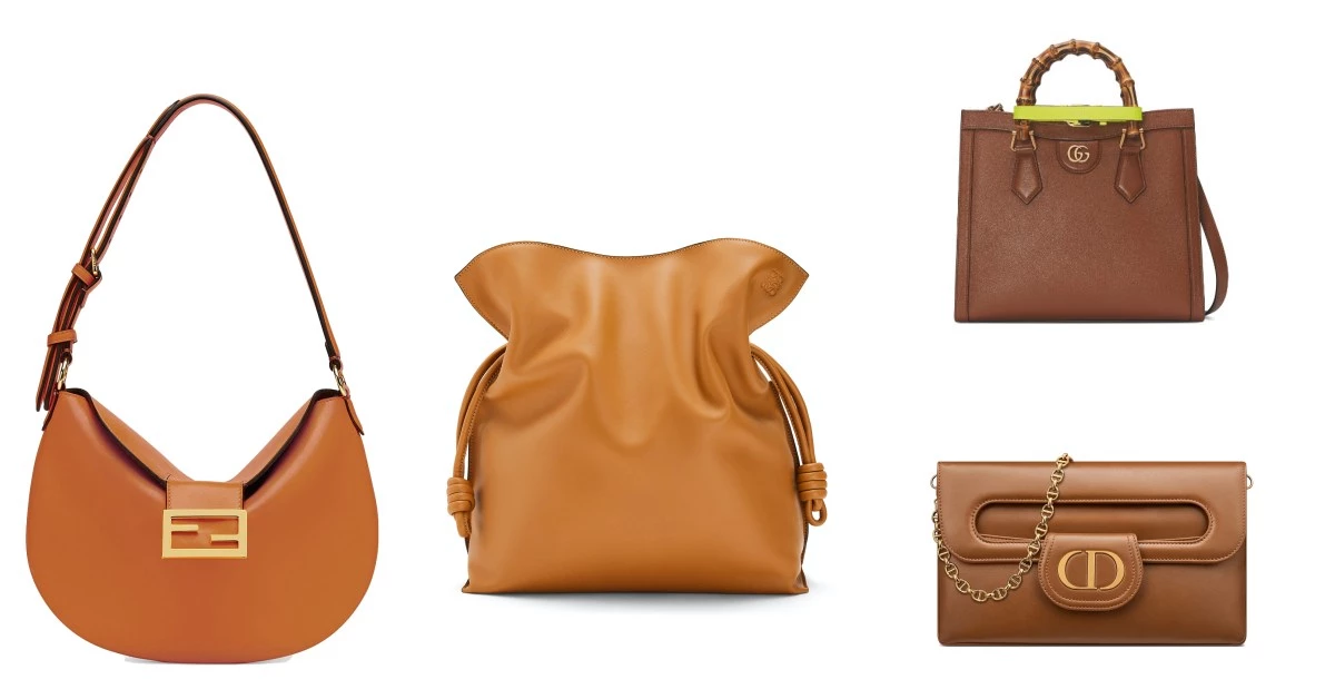 2021包包推薦「焦糖色」Top10!LV、Celine、Dior...Gucci竹節包走紅超過70年