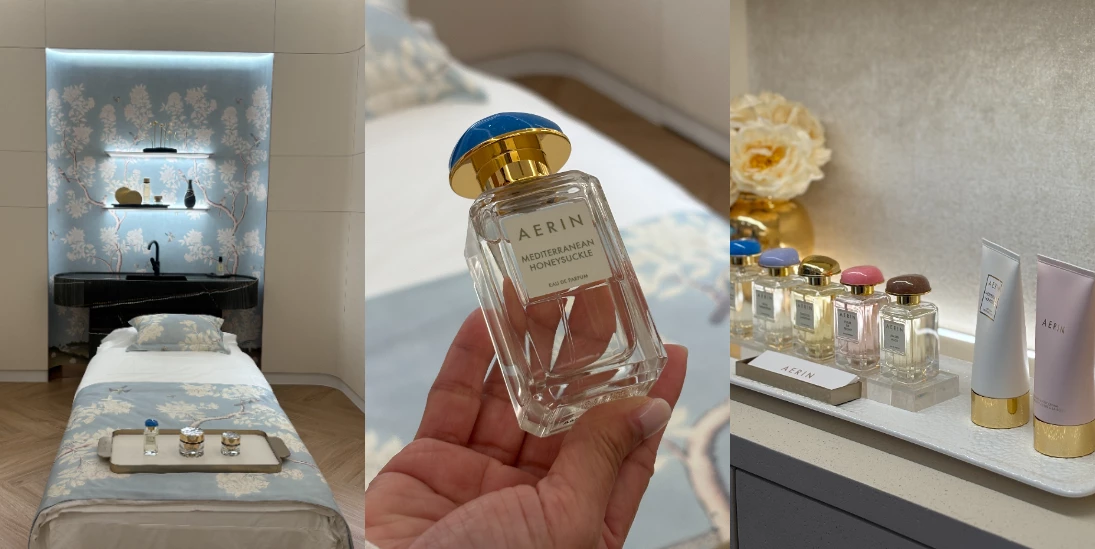 集團旗下 AERIN Beauty 艾琳花園系列納入完整五感體驗。