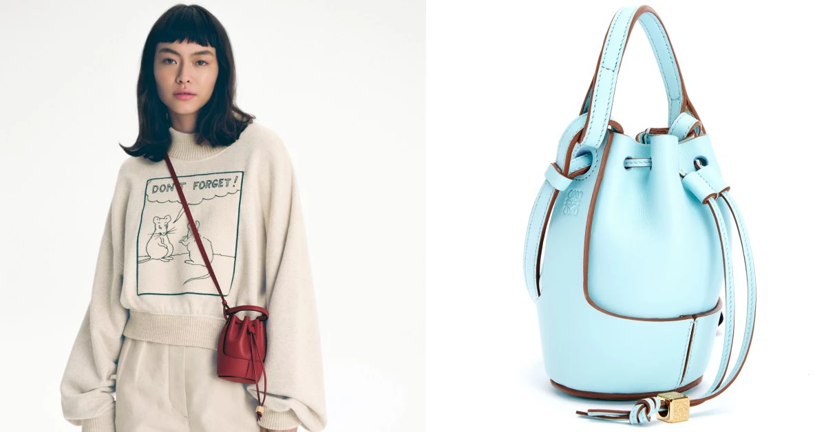 Loewe氣球包變迷你!「Balloon」系列7款配色驚艷登場,小包控女孩怎麼能錯過?