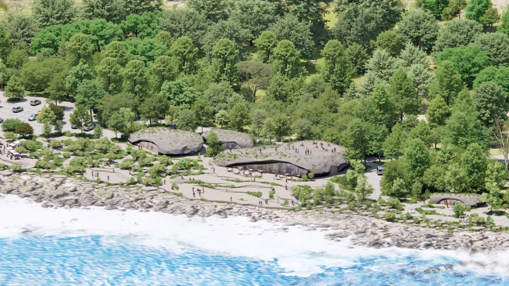 除北野公園外,位於墾丁國家公園範圍內,亦預計打造全新地標「佳樂水風景區」。該計畫攜手國際知名荷蘭建築團隊 MVRDV 與台灣黃偉城建築師事務所,共同打造地景建築「Nature Rocks」。從全新的遊客中心、觀景平台,到融合自然岩石形態的步道與設施設計,不僅提升景區整體品質,也讓墾丁生態旅遊再升級。