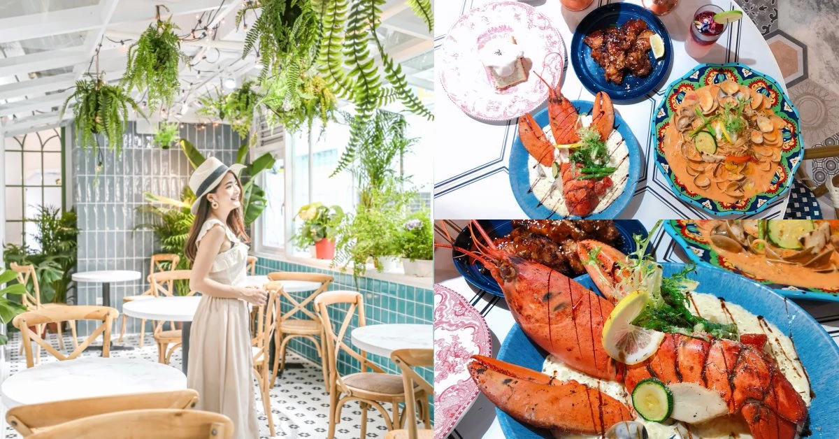 台中必去森林系餐廳《JAI宅》台北西門首店開幕！推薦波士頓龍蝦、爆醬蛤蜊