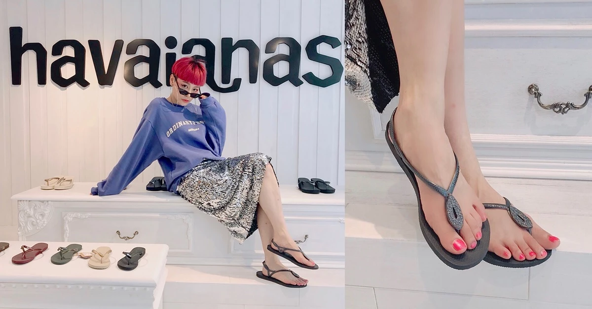夏天到了,havaianas推出一系列bling bling夾腳拖及涼鞋,準備讓大家剁手手