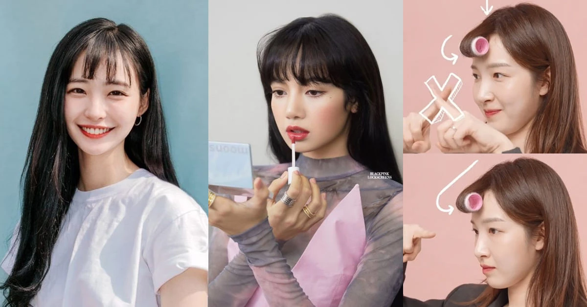 瀏海造型5大重點！想要像Blackpink Lisa迷人？髮型師指點，髮捲挑選也要注意