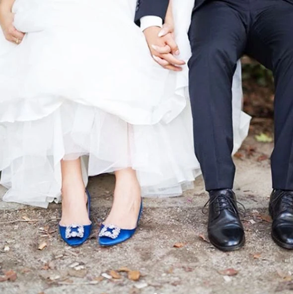 (6) Manolo Blahnik，這一因《慾望城市》而竄紅、自此成為名媛貴婦及時尚型女們搶翻天的的頂級鞋履品牌。