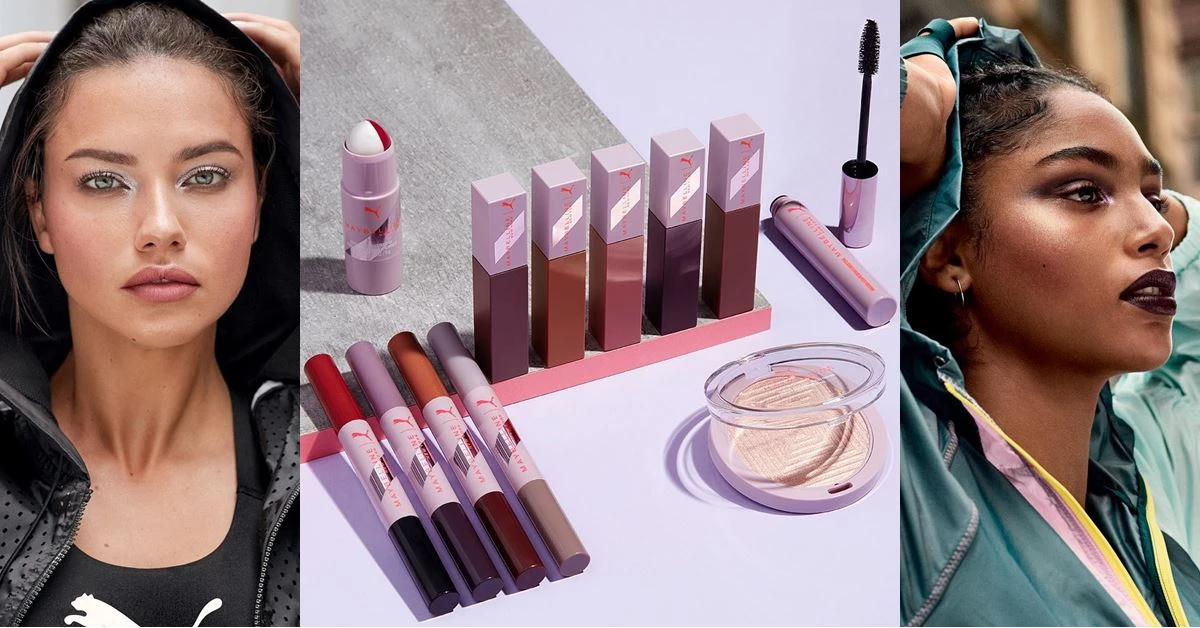 Puma太狂了!聯名Maybelline出彩妝,唇彩眼影到打亮通通有