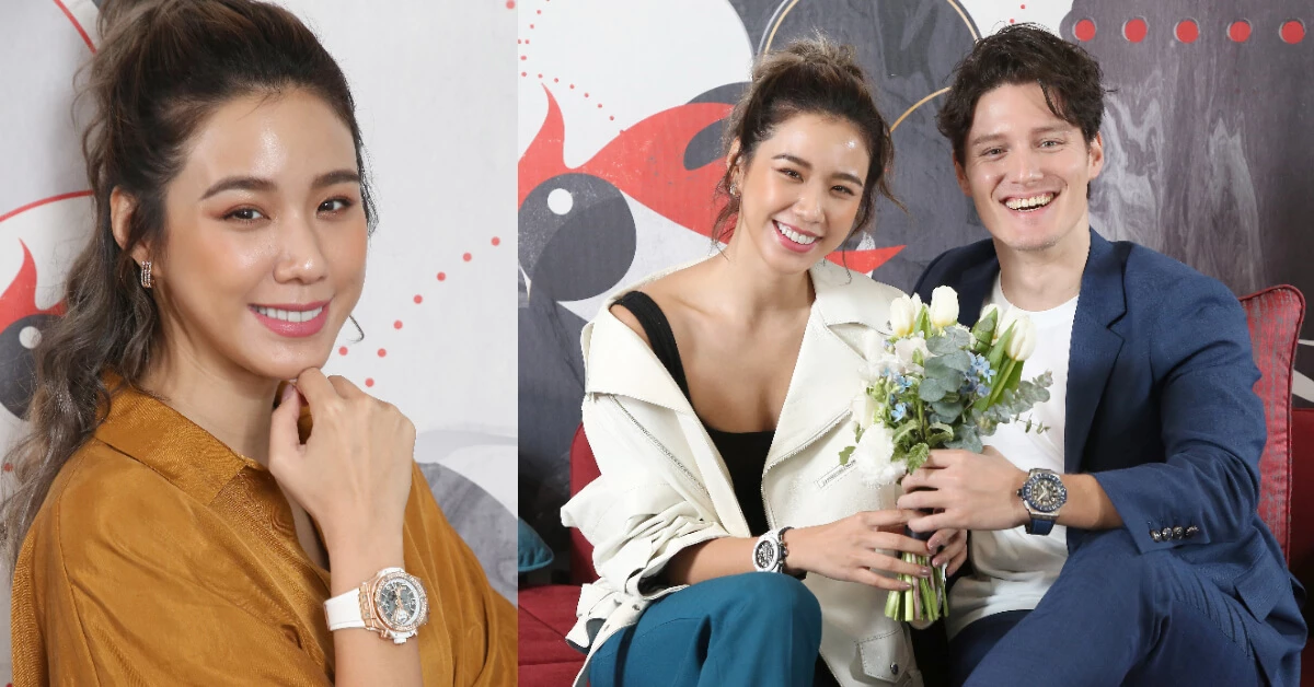 白色情人節不走甜美路線！Angelina戴上HUBLOT用中性風格率性登場一樣美到不行