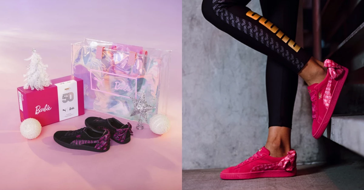 PUMA X BARBIE 超強聯名!街頭 vs. 夢幻將會擦出什麼樣的火花?