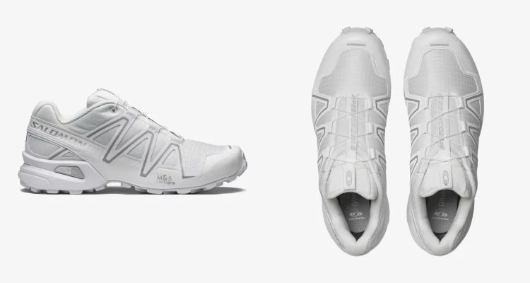 近年來大熱門的運動鞋品牌Salomon,這雙Speedcross 3以純白新裝登場,將經典越野跑鞋注入時髦氛圍。