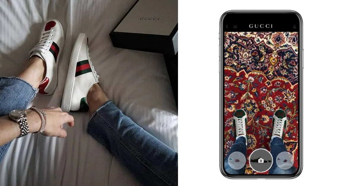Gucci鞋免費在家穿?品牌App推出「這項」功能讓你不用花錢也能在IG曬美鞋