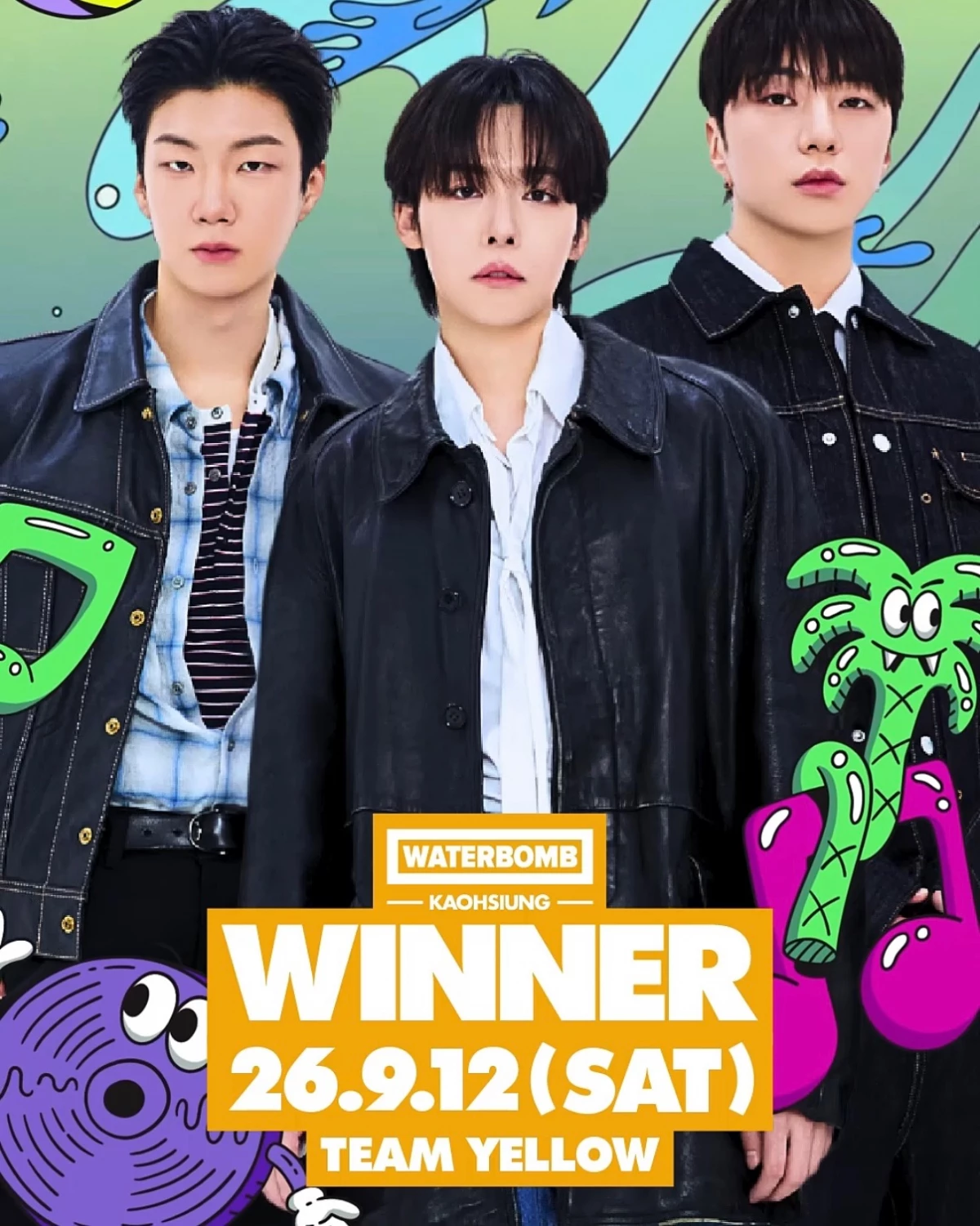 另一組讓 K-pop 粉絲期待值爆表的重量級卡司，則是韓國人氣男團 WINNER 將齊聚高雄！