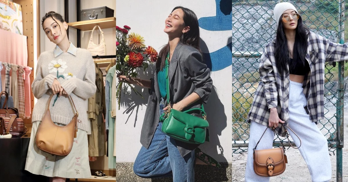 Coach包包最便宜2萬有找!孫芸芸、昆凌、林映唯...搶揹春夏3款新包!