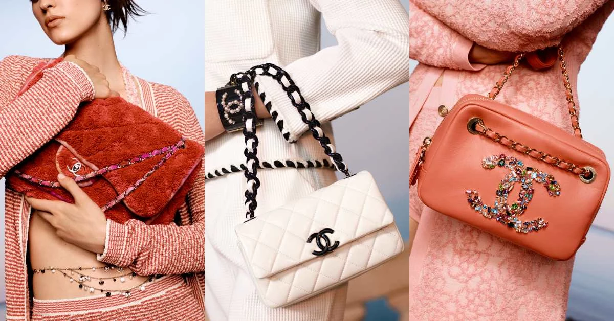 Chanel 2021度假系列包款美得打架!奶霜白到珊瑚色,夢幻逸品清單越來越長!
