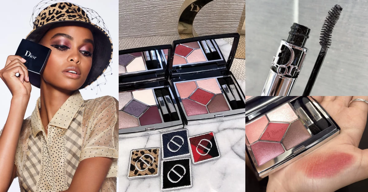 Dior「經典5色眼影」不乖了!眼彩風格大換血,豹紋、鎖鏈腰帶,要優雅or狂野任妳選
