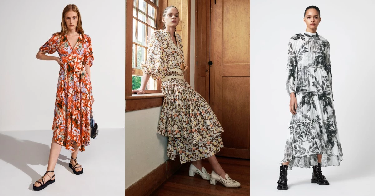 碎花洋裝穿搭推薦這6款!Gucci、Valentino、Tory Burch...AllSaints這一件每季都賣翻
