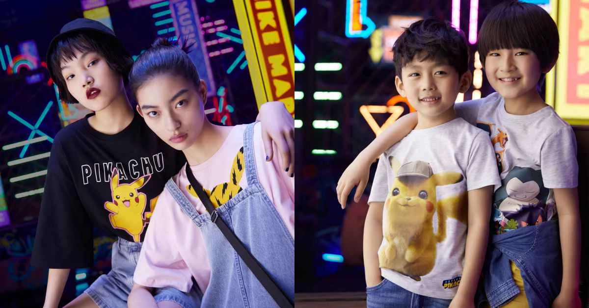 看《名偵探皮卡丘》就穿這一件!H&M與寶可夢聯名,情侶裝、母子裝都可以