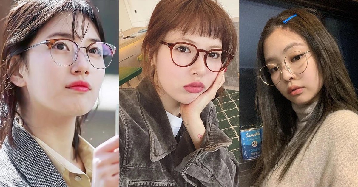 圓臉戴圓眼鏡顯臉小?學秀智、Blackpink Jennie這樣戴,挑對鏡框臉小一半