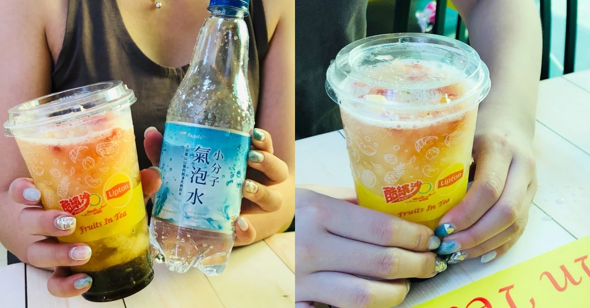 全家x立頓全新聯名酷繽沙!酸甜清爽的「立頓水果茶氣泡酷繽沙」還有專屬打卡店!