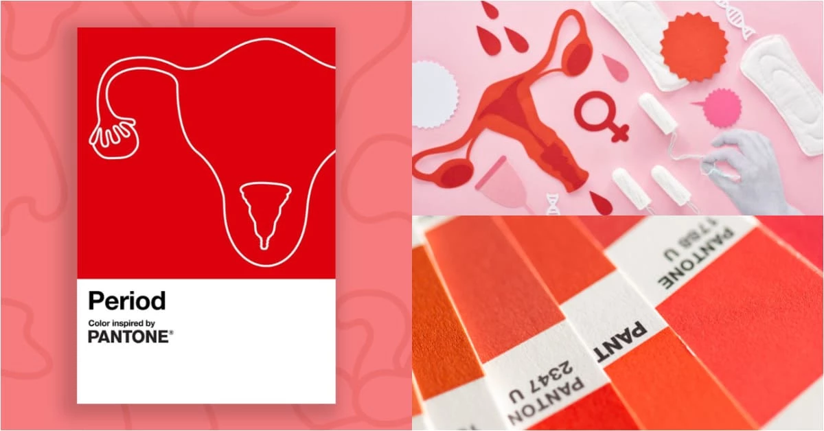 Pantone最新色票「月經紅 Period」！女性都應該感到驕傲，“那個來”不再見不得人