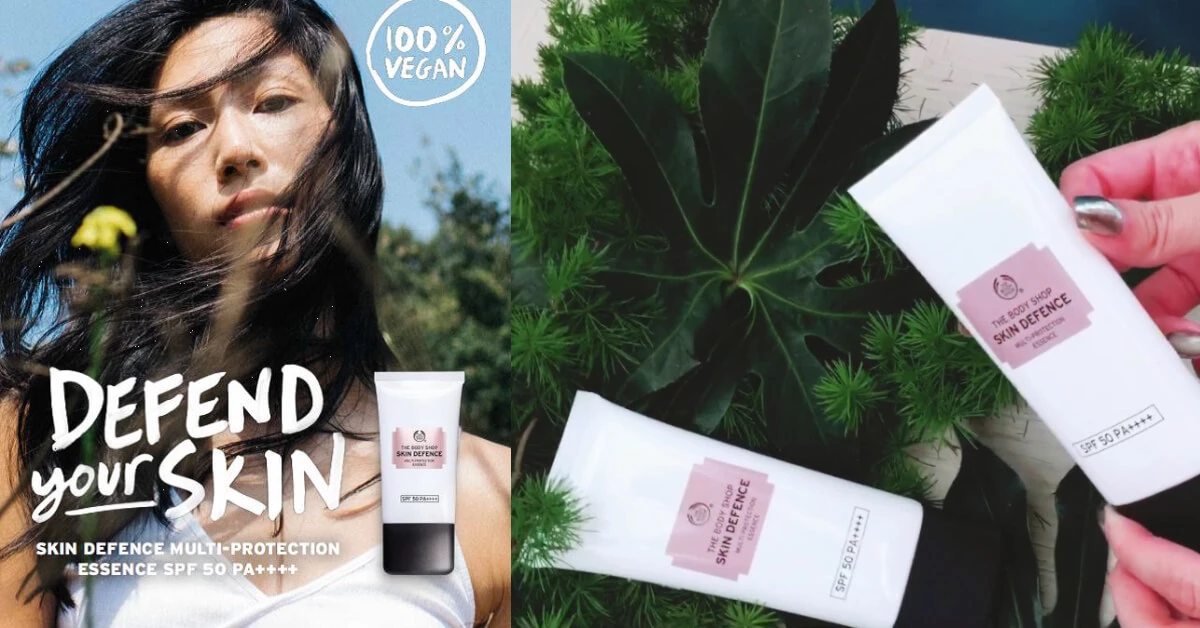 打破高係數隔離霜黏膩的刻板印象,The Body Shop 防禦輕透隔離霜想不到這麼水潤,敏感痘痘肌也適用