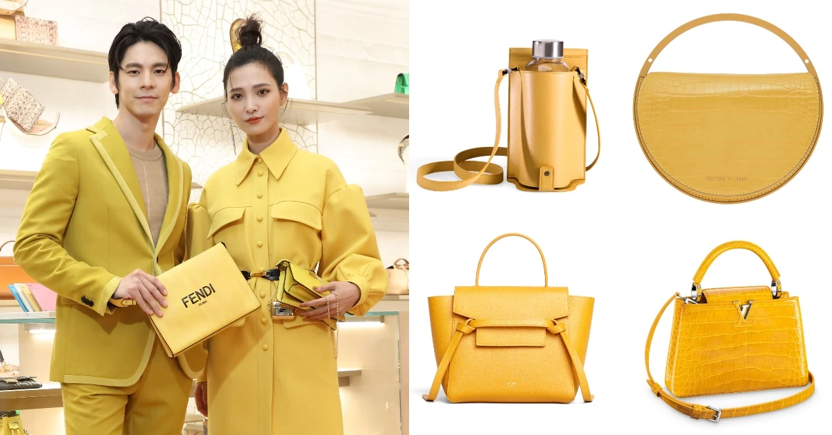 2020秋冬穿搭重點是「戀楓黃」！Chanel、LV、Celine...8款包包開啟妳的“黃”金時代