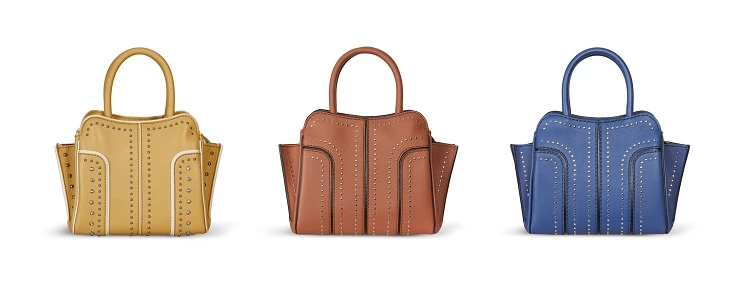 台北101獨家限定系列－鉚釘裝飾TOD’S Sella Bag