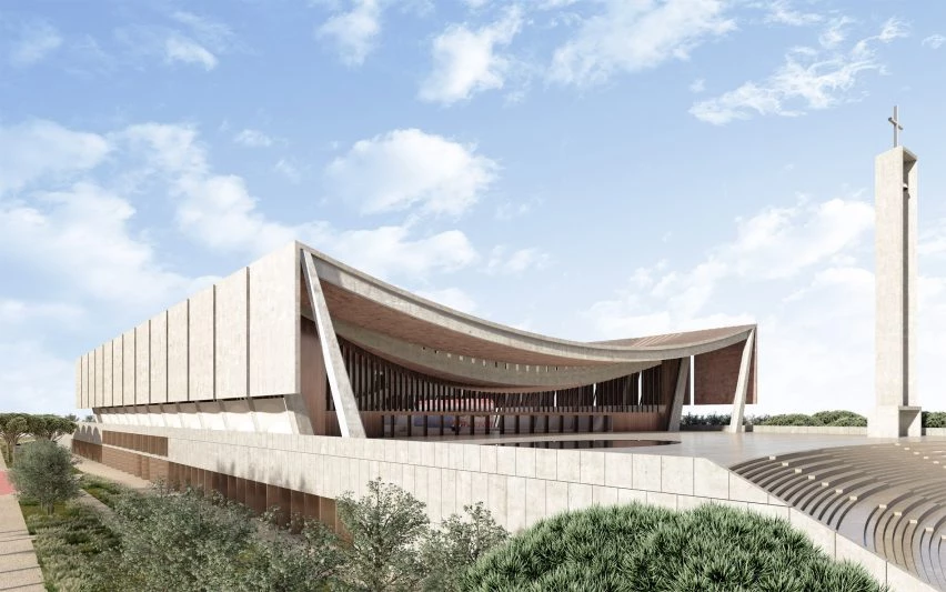 位於西非的迦納將迎來全新地標:國家大教堂(National Cathedral),由英國建築師事務所設計。然而,今年 6 月,當地政府宣布已著手放棄該計畫。此計畫因耗資 4 億美元(約 126 億新台幣) 並涉及指控爭議,在當地引發爭議。