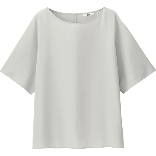 Uniqlo女裝垂墜風細肩帶上衣，790元。