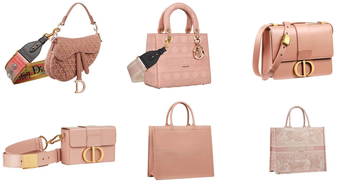 Dior話題包款變成「珊瑚粉色」!LadyDior、30蒙田、馬鞍包這10款夢幻配色包款一定要擁有