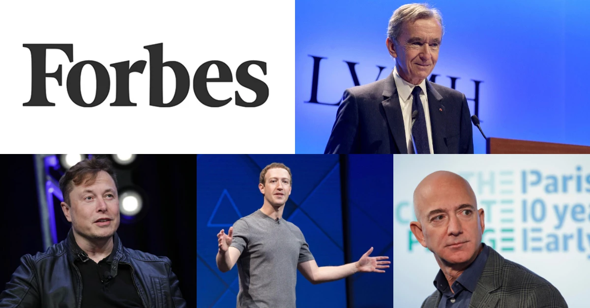 2020《富比世》前20大富豪榜出爐!時尚巨頭一躍前三,熟面孔地位屹立不搖,億萬身價讓人好羨慕