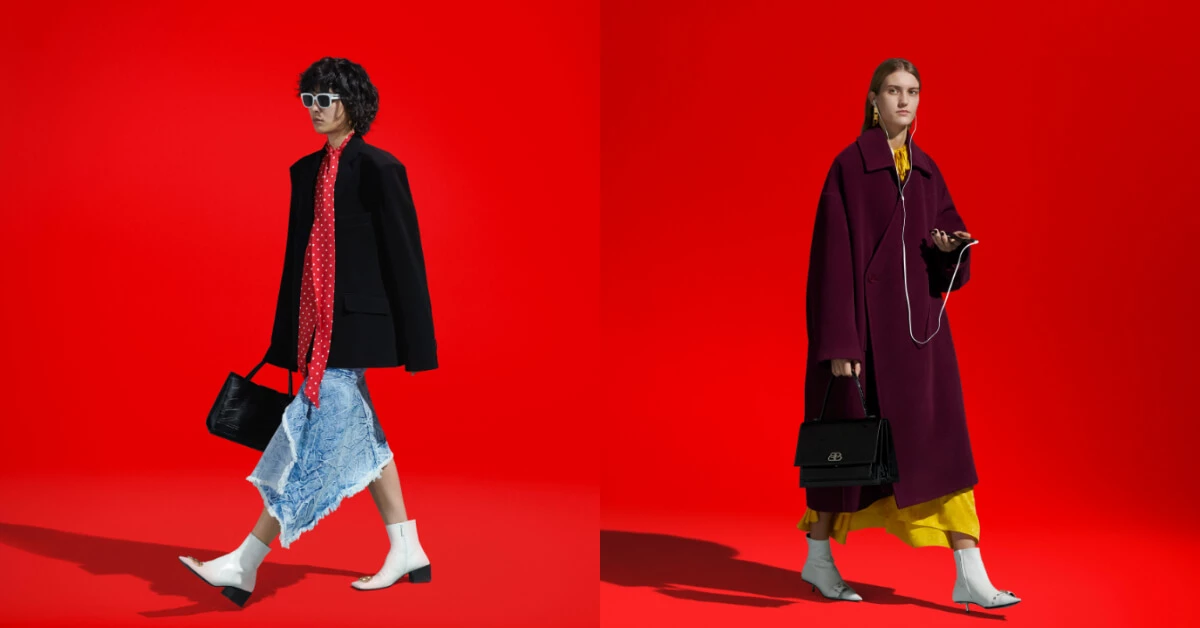 Balenciaga翻開老爸陳舊的衣櫃,秋冬新品再度延續老爹時尚