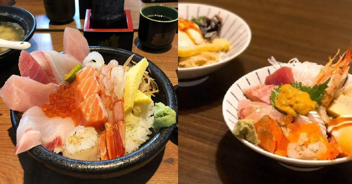 永春捷運站7間生魚片丼飯大PK!比浮誇、比豪華、也比價格,海膽和鮮蝦只收你200元!