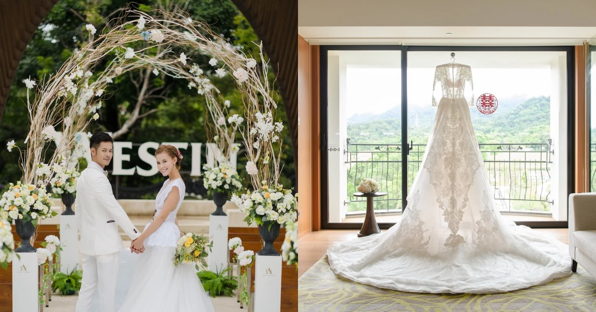 一生只有一次就選「度假風婚禮」!池畔風光、綠茵美景不用飛國外,台灣也能辦到
