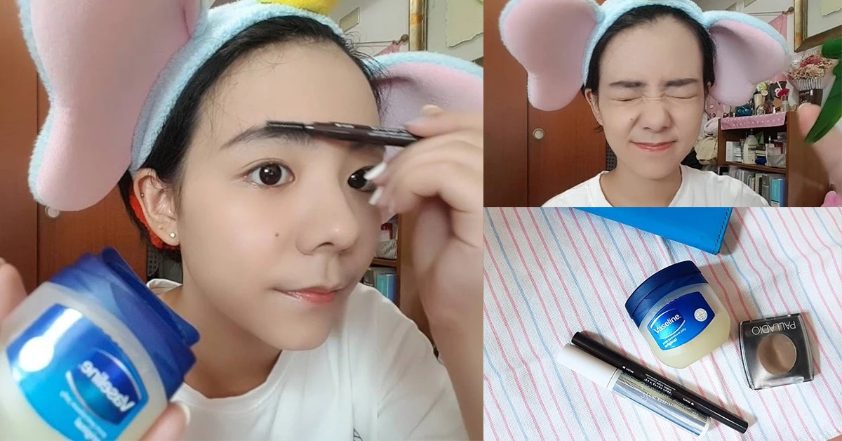 【神儂實驗室】眉毛持久妙方有效嗎?凡士林防水、睫毛底膏不脫妝一試就知道!