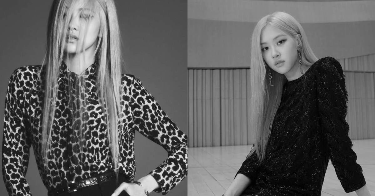 BLACKPINK Rose 登上YSL形象照!回歸記者會Logo耳環太吸睛,同款台灣也能買得到!